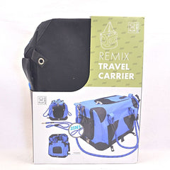 MPETS Remix Travel Carrier 2IN1 With Leash Shoulder Belt Blue no type Tidak ada merek 