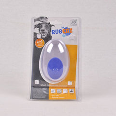 MPETS RUBEAZ Soap Dispenser and Brush Blue Grooming Tools Pet Republic Indonesia 