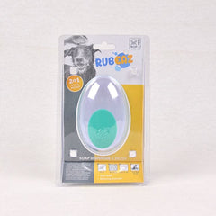 MPETS Sikat Mandi Anjing Kucing RUBEAZ Soap Dispenser and Brush Tosca Grooming Tools Pet Republic Indonesia 