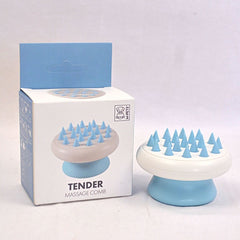 MPETS Sisir Pijit Hewan Tender Massage Comb Sharp Teeth Blue Grooming Tools Pet Republic Indonesia 