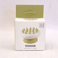 MPETS Sisir Pijit Hewan Tender Massage Comb Sharp Teeth Green Grooming Tools Tidak ada merek 