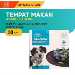 MPETS Tempat Makan Anjing Anti Sedak GameBone Anti Scoff Bowl no type Tidak ada merek 
