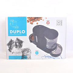 MPETS Tempat Makan dan Minum Duplo Food and Water Dispenser 6L 2.65kg no type Tidak ada merek 