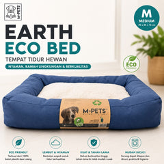 MPETS Tempat Tidur EARTH ECO Bed Medium Pet Bed M-Pets 