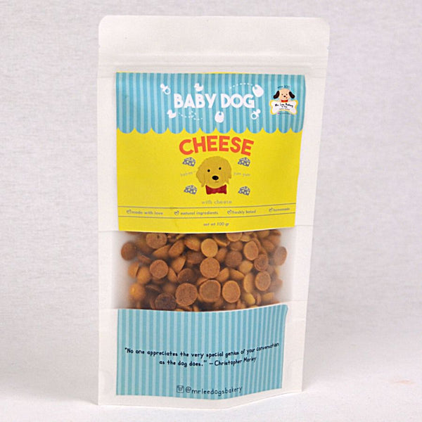 MRLEEBAKERY Snack Anjing Baby Dog Biscuit CHEESE 100gr no type Tidak ada merek 