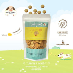 MRLEEBAKERY Snack Anjing Baby Dog Biscuit CHEESE 100gr no type Tidak ada merek 