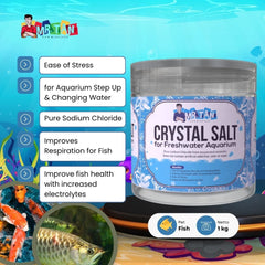 MRTAN Garam Ikan CRYSTAL Salt for Freshwater 1Kg no type Tidak ada merek 