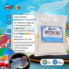 MRTAN Garam Ikan CRYSTAL Salt For Freshwater 300gr Fish Supplies Tidak ada merek 