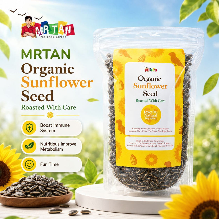 MRTAN Makanan Burung Roasted Sunflower Seed 700gr no type Tidak ada merek 