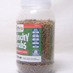 MRTAN Makanan Ikan Burung Ayam Crunchy Grub 250gr no type Tidak ada merek 