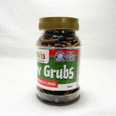 MRTAN Makanan Ikan Burung Ayam Crunchy Grub 50gr no type Tidak ada merek 