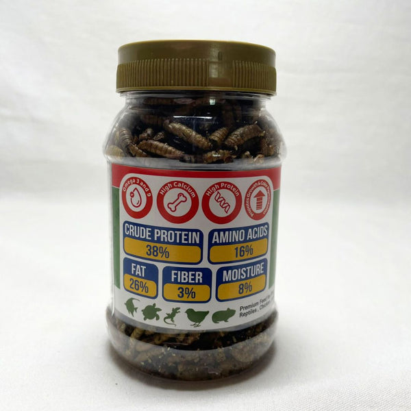 MRTAN Makanan Ikan Burung Ayam Crunchy Grub 50gr no type Tidak ada merek 