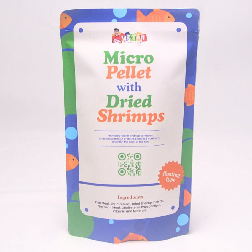 MRTAN Makanan Ikan Kura Air Micro Pellet With Shrimp 50gr no type Tidak ada merek 