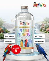 MRTAN Sabun Burung Premium Parrot Shampoo 1L Bird Supplies Tidak ada merek 