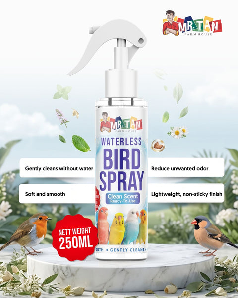 MRTAN Sabun Burung Waterless Bird Bath Spray 250ml Bird Supplies Tidak ada merek 