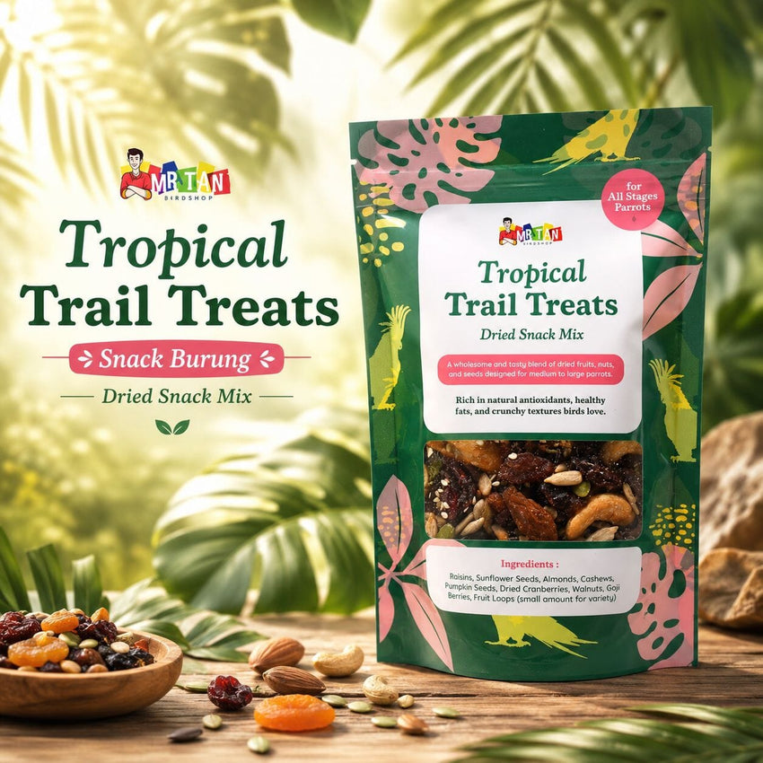 MRTAN Snack Burung Mix Trail Treats 165gr Small Animal Food Tidak ada merek 