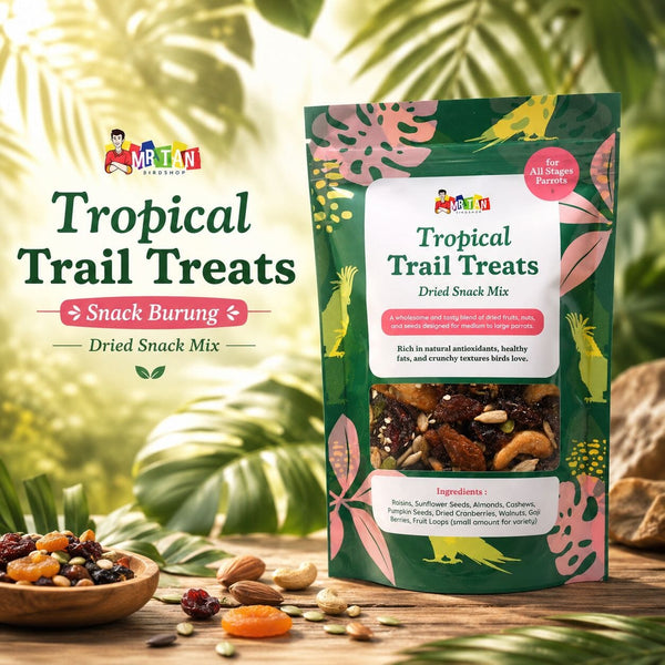 MRTAN Snack Burung Mix Trail Treats 165gr Small Animal Food Tidak ada merek 