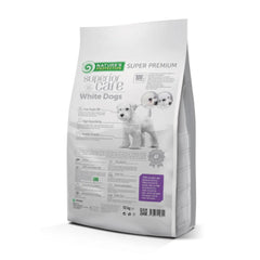 NATUREPROTECTION Makanan Anjing Dog Food For White Dogs Salmon 10kg Dog Food Dry Nature Protection 