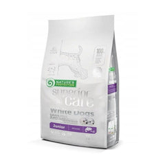 NATUREPROTECTION Makanan Anjing Dog Food For White Dogs Salmon 10kg Dog Food Dry Nature Protection 