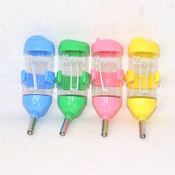 NAVO Botol Minum NV1401 Pet Drinking Bottle Blue 80ml Small Animal Supplies Tidak ada merek 