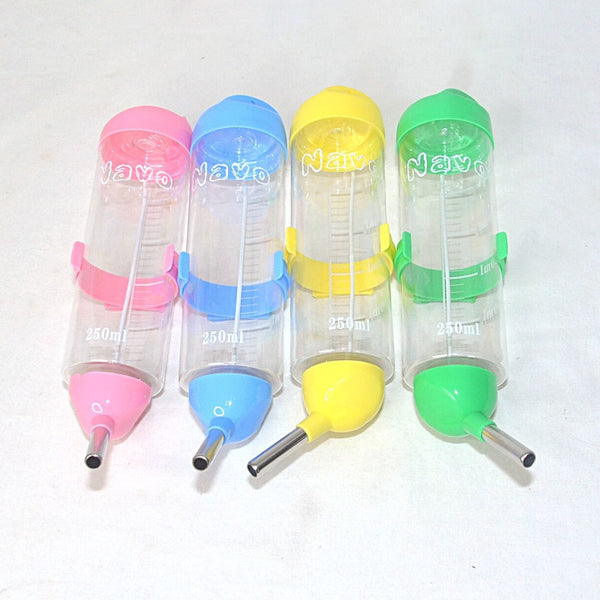 NAVO Botol Minum NV1403 Pet Drinking Bottle Blue 250ml Small Animal Supplies Tidak ada merek 