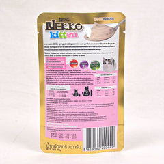 NEKKO Makanan Anak Kucing Pet Food For Kitten Tuna Mousse 70g Cat Food Wet Tidak ada merek 