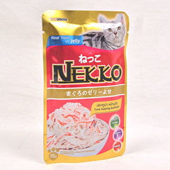 NEKKO Makanan Kucing Pet Food Tuna Whole Loin In Jelly Kanikama 70g Cat Food Wet Tidak ada merek 