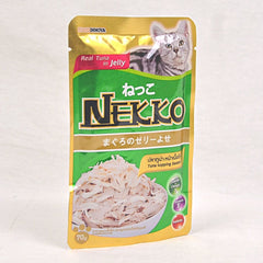 NEKKO Makanan Kucing Pet Food Tuna Whole Loin In Jelly Sasami 70g Cat Food Wet Tidak ada merek 