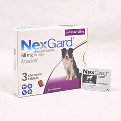 NEXGARD Flea and Tick Chewable Tablets 10-25kg 1pcs For Dog no type Nexgard 