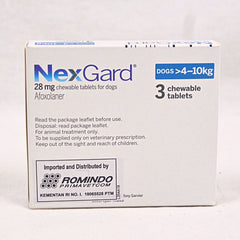 NEXGARD Kutu Anjing Flea & Tick Chewable Tablets 4–10 kg (1 pcs) no type Nexgard 