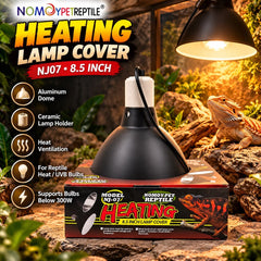 NOMOY Rumah Lampu Reptil Heating NJ07 8,5 inc no type Tidak ada merek 