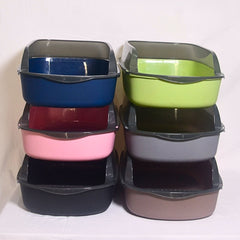 NOONA CTX3L Cat Toilet With Scoop Black Large 49x34x19cm Hobi & Koleksi > Perawatan Hewan > Grooming Hewan Noona 