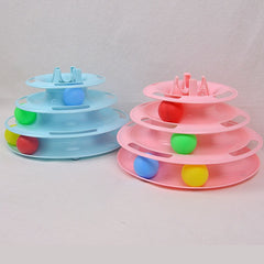 NOONA Mainan Kucing Tower Cat Circular Toy Pink Hobi & Koleksi > Perawatan Hewan > Mainan Hewan Pet Republic Indonesia 