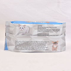 NOONA Tisu Basah Pet Wipes Baby Powder 80Sheets no type Tidak ada merek 
