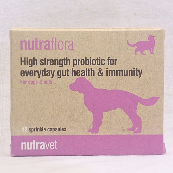 NUTRAFLORA Probiotic Aid Recovery Support Convalescence Dog Cat 12 Caps Hobi & Koleksi > Perawatan Hewan > Obat Hewan Pet Republic Indonesia 