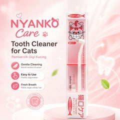 NYANKO Care Pembersih Gigi Kucing Tooth Cleaner for Cats no type Tidak ada merek 