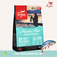 ORIJEN Makanan Anjing Dog Marine Fish Small Breed 1.8kg Dog Food Dry Tidak ada merek 