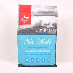 ORIJEN Makanan Anjing Grain Free Dog Sixfish 6kg no type Tidak ada merek 