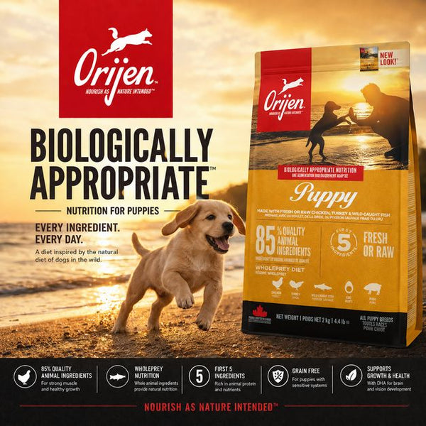 ORIJEN Makanan Anjing Puppy Grain Free 2kg no type Tidak ada merek 