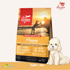 ORIJEN Makanan Anjing Puppy Grain Free 2kg no type Tidak ada merek 