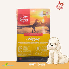 ORIJEN Makanan Anjing Puppy Grain Free 340gr Dog Food Dry Tidak ada merek 