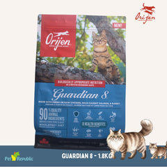 ORIJEN Makanan Kucing Cat Guardian8 Grain Free 1.8kg cat dry food Tidak ada merek 