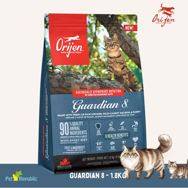 ORIJEN Makanan Kucing Cat Guardian8 Grain Free 1.8kg cat dry food Tidak ada merek 