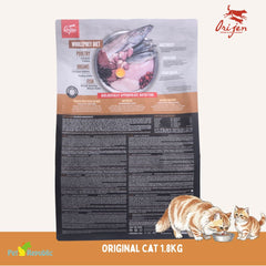 ORIJEN Makanan Kucing Grain Free Original Cat 1.8kg cat dry food Tidak ada merek 