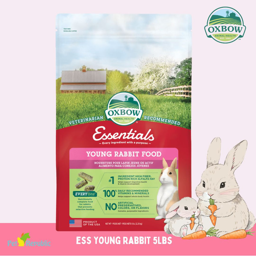 OXBOW Makanan Kelinci Anakan Young Bunny 2,27kg - Pet Republic Indonesia