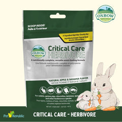 OXBOW Makanan Kelinci Critical Care Apple Banana 141gr - Pet Republic Indonesia