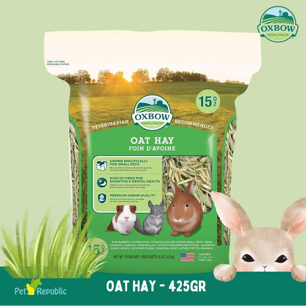 OXBOW Rumput Kelinci OAT Hay 400gr no type Tidak ada merek 