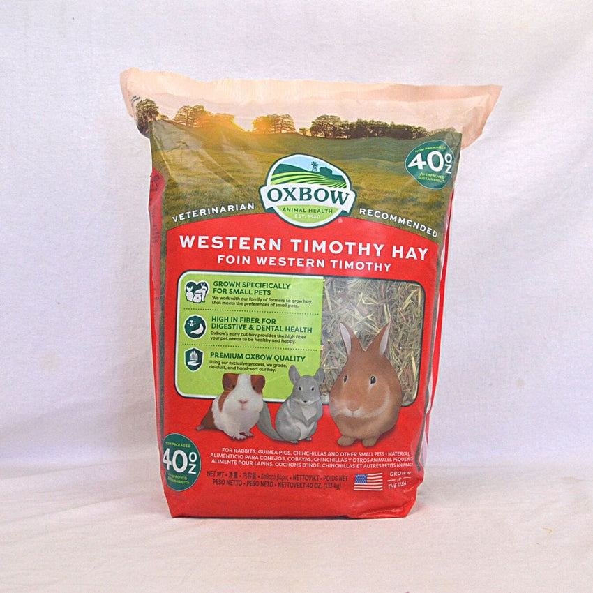 OXBOW Rumput Makanan Kelinci Marmut Western Timothy Hay 1.13kg no type Tidak ada merek 