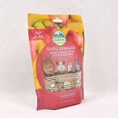 OXBOW Snack Kelinci Baked Treat With Apple and Banana 85gram no type Tidak ada merek 