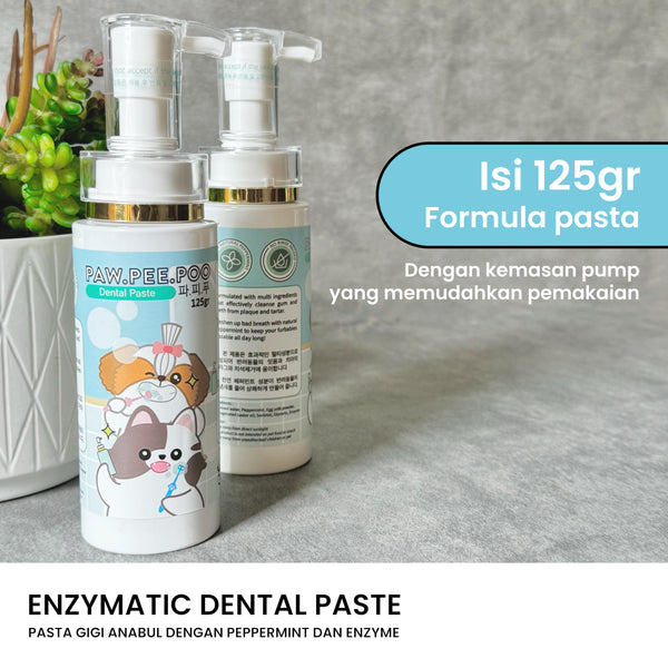 PAWPEEPOO Dental Paste Pet 125g no type Tidak ada merek 
